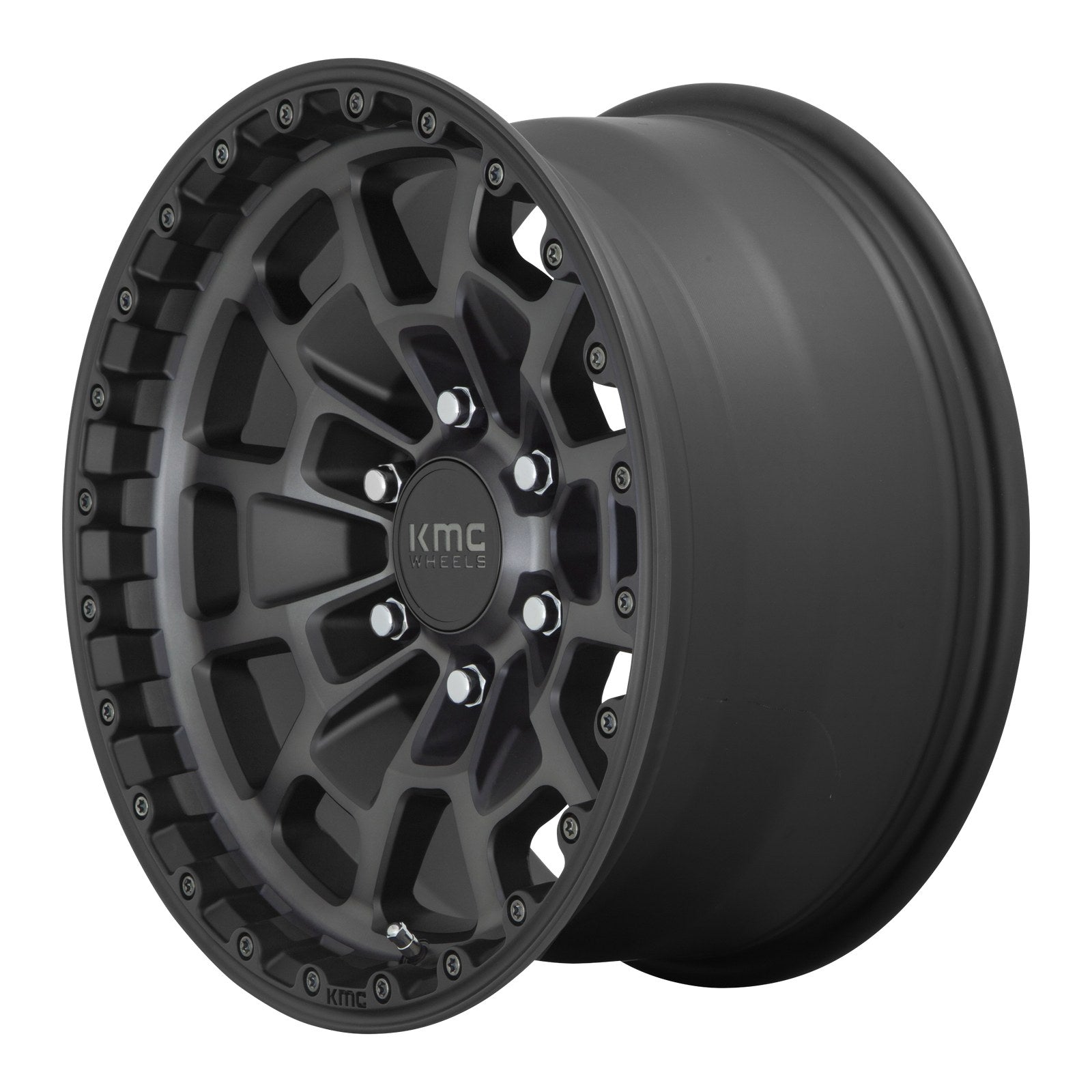 KMC KM718 17X8.5 6X135 S-Blk Gtcc 18MM