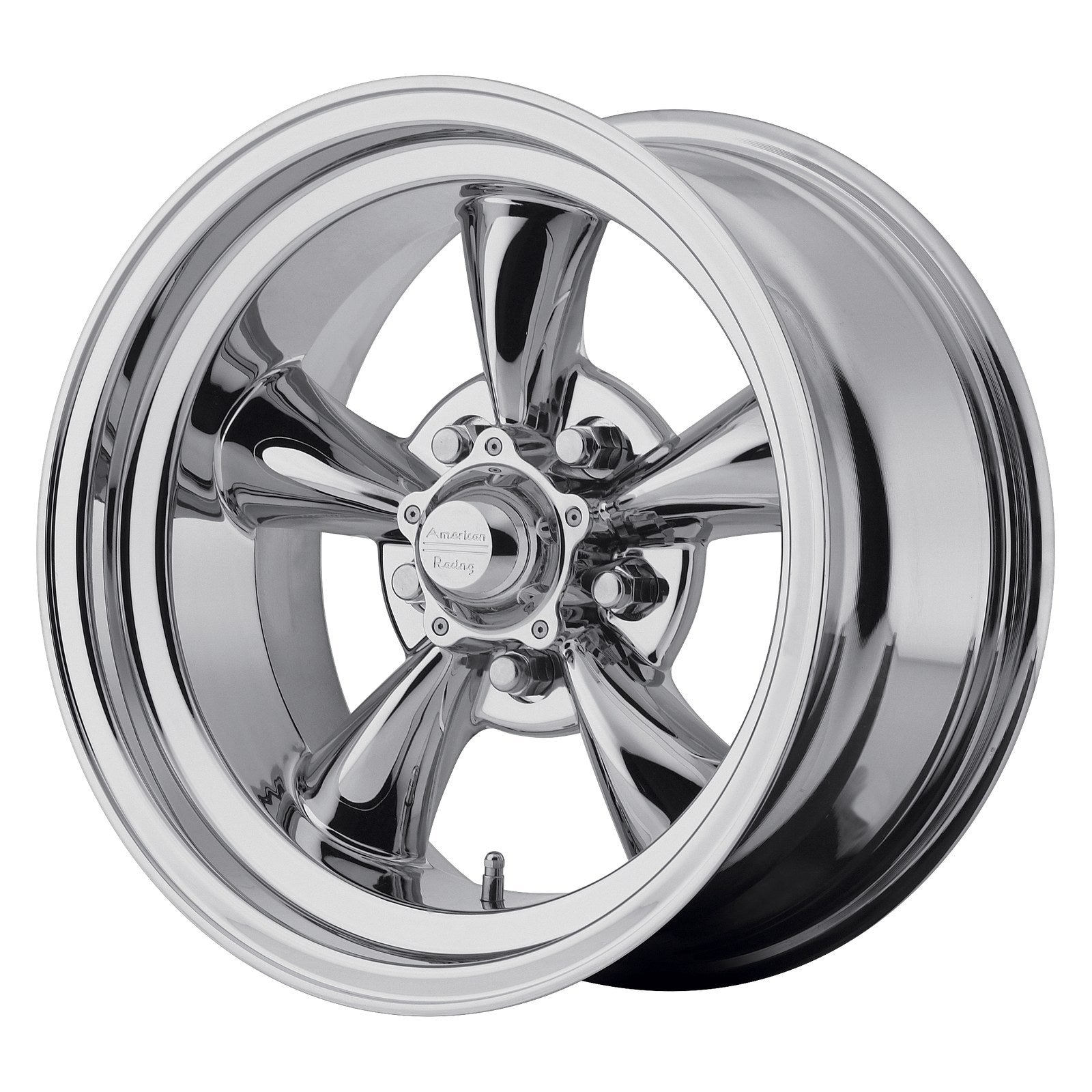 American Racing Vintage VN605 TT-D 15X8 5X4.5 CHR 4.5BS