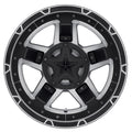XD827 Split Spoke Ins 20X9 -12 Red 5PK