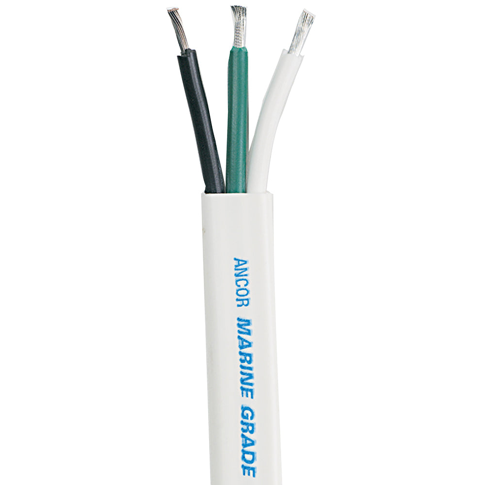 Ancor Triplex Cable - 8/3 AWG - Flat