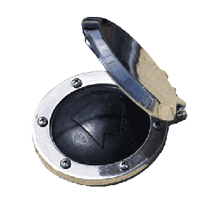 Maxwell Foot Switch &amp; Cover - Stainless Steel