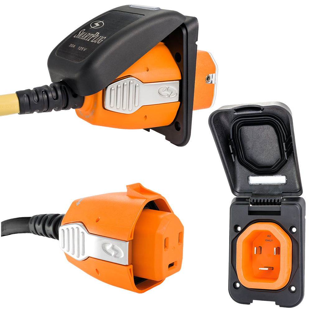 Smartplug 30 Amp Inlet &amp; Female Cord Connector Combo
