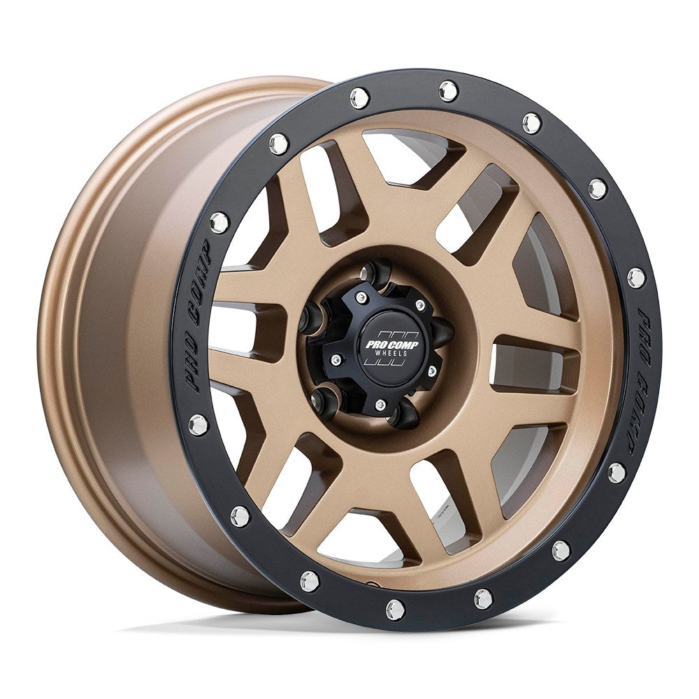 Pro Comp Alloys PHASER 17X9 6X5.5 108 -6 M-BRNZ-BLK