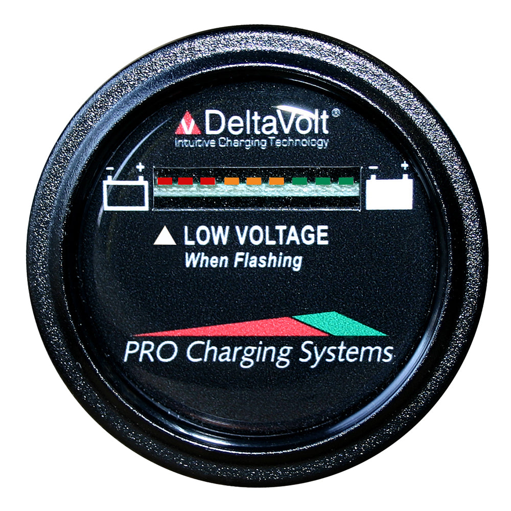 Dual Pro Battery Fuel Gauge - DeltaView&reg; Link Compatible - 64V System (8-8V Batteries)