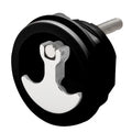 Whitecap Compression Handle Cp Zamac/ Nylon No Lock Fresh Water Use Only