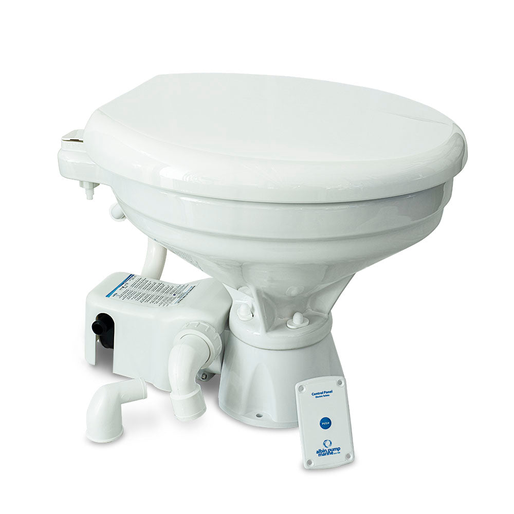 Albin Group Marine Toilet Standard Electric Evo Comfort