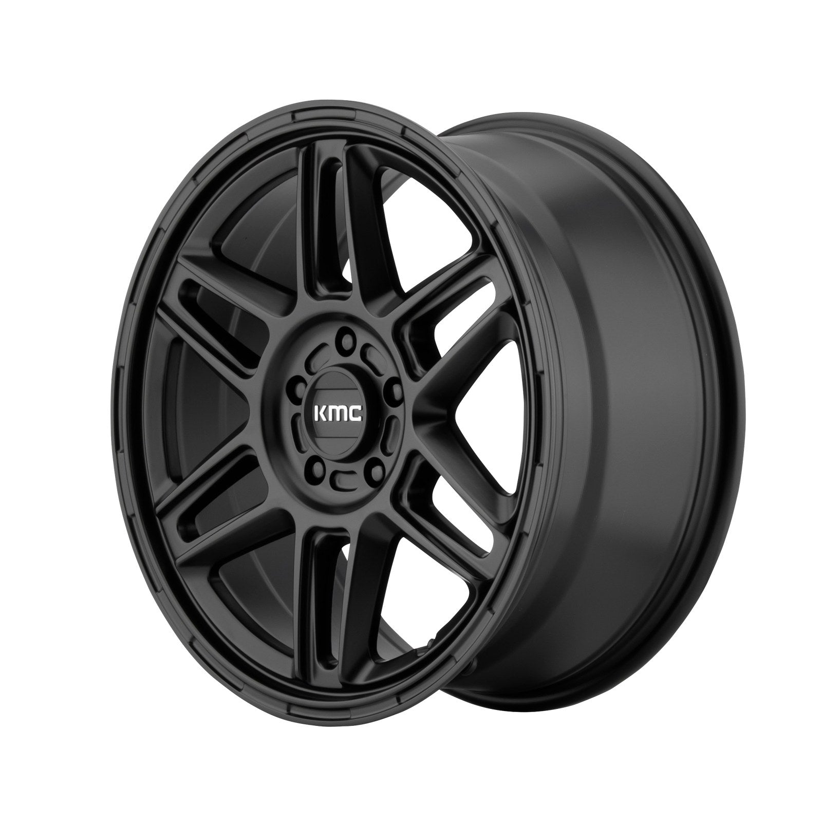 KMC KM716 18X8 5X4.25 S-Blk 38MM