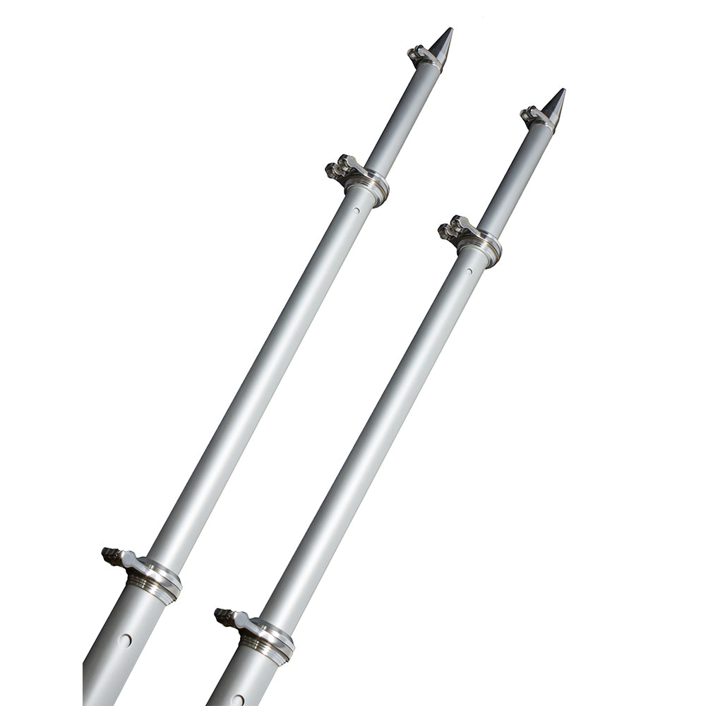 Taco 18' Deluxe Outrigger Poles W/rollers - /