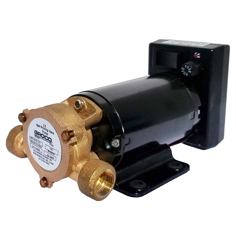 Groco Commercial Duty Reversing Vane Pump
