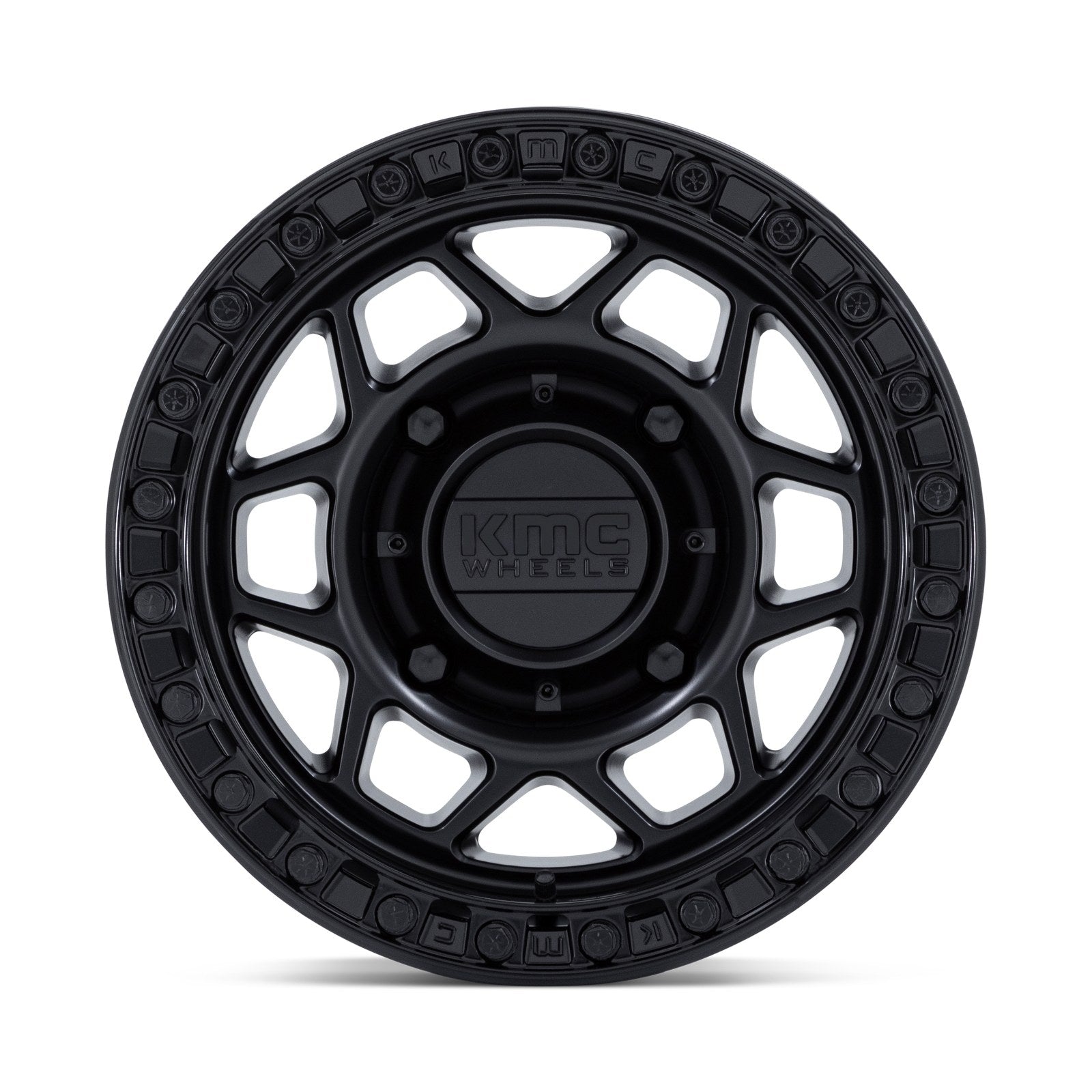 KMC Powersports TORX UTV BL 15X8 5X4.5 72 +0 M-BLK