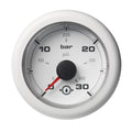 Veratron ( /16") Oceanlink Transmission Oil Pressure Gauge - 30 Bar/ - Dial &amp; Bezel