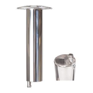 Lee's Rod Holder Medium - 0&deg; - Stainless S