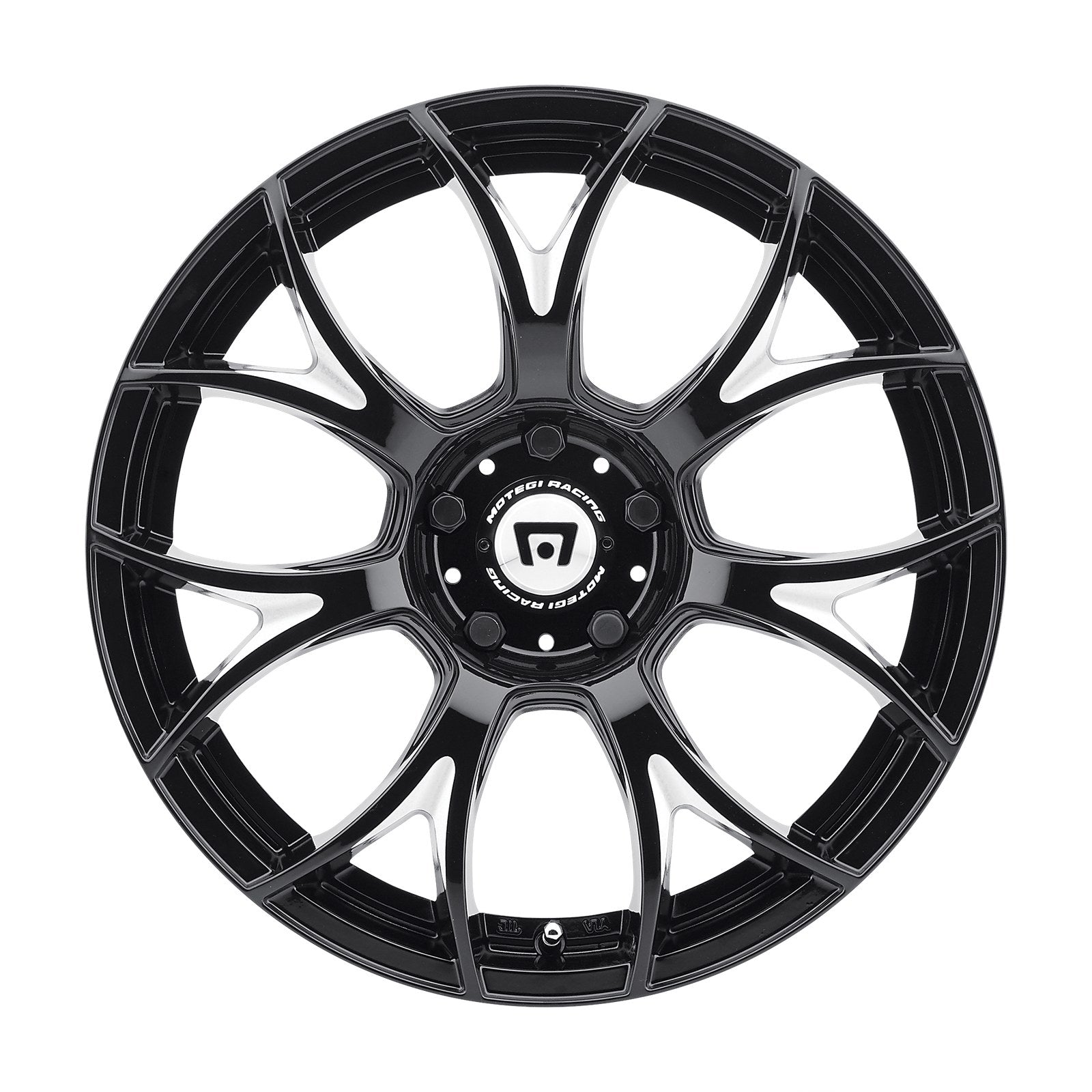 Motegi MR126 20X8.5 5X120 M-WHT/MILL +38MM