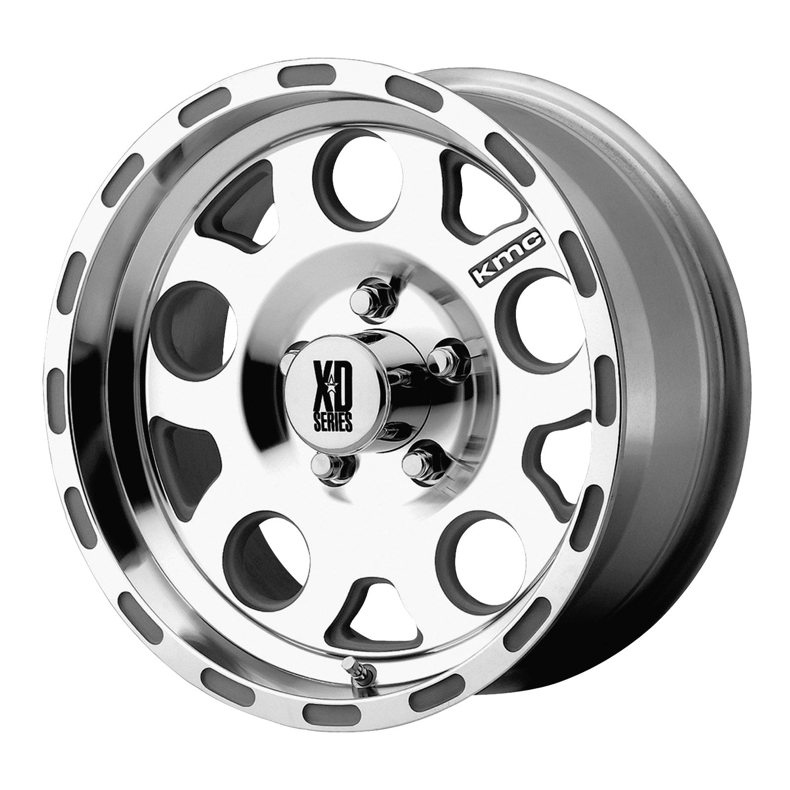 Xds Cap XD122 Machined 8 Lug