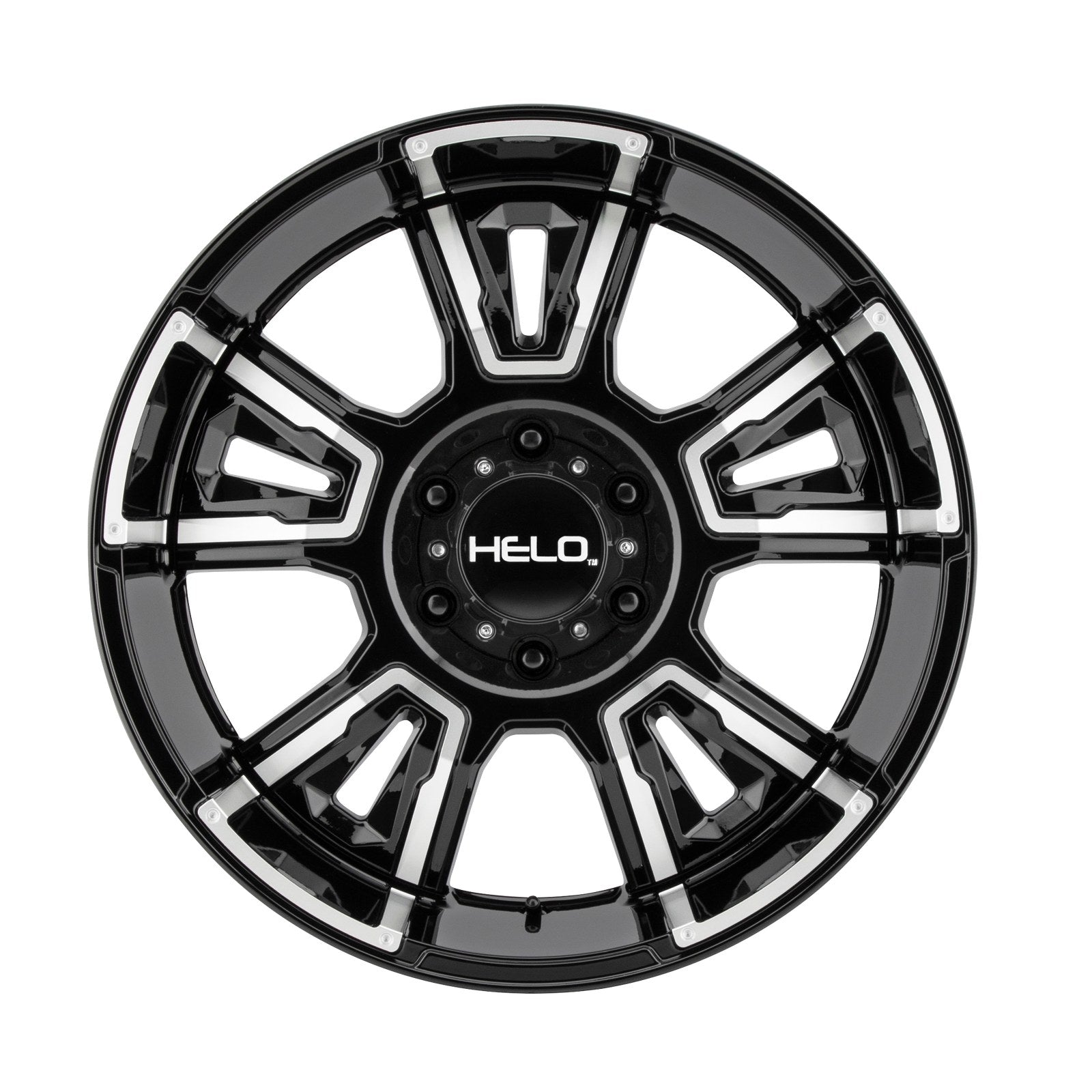 Helo HE914 20X9 6X5.5 G-BLK MACH 0MM