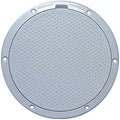 Deck Plate 6" Pry Blk Dimple