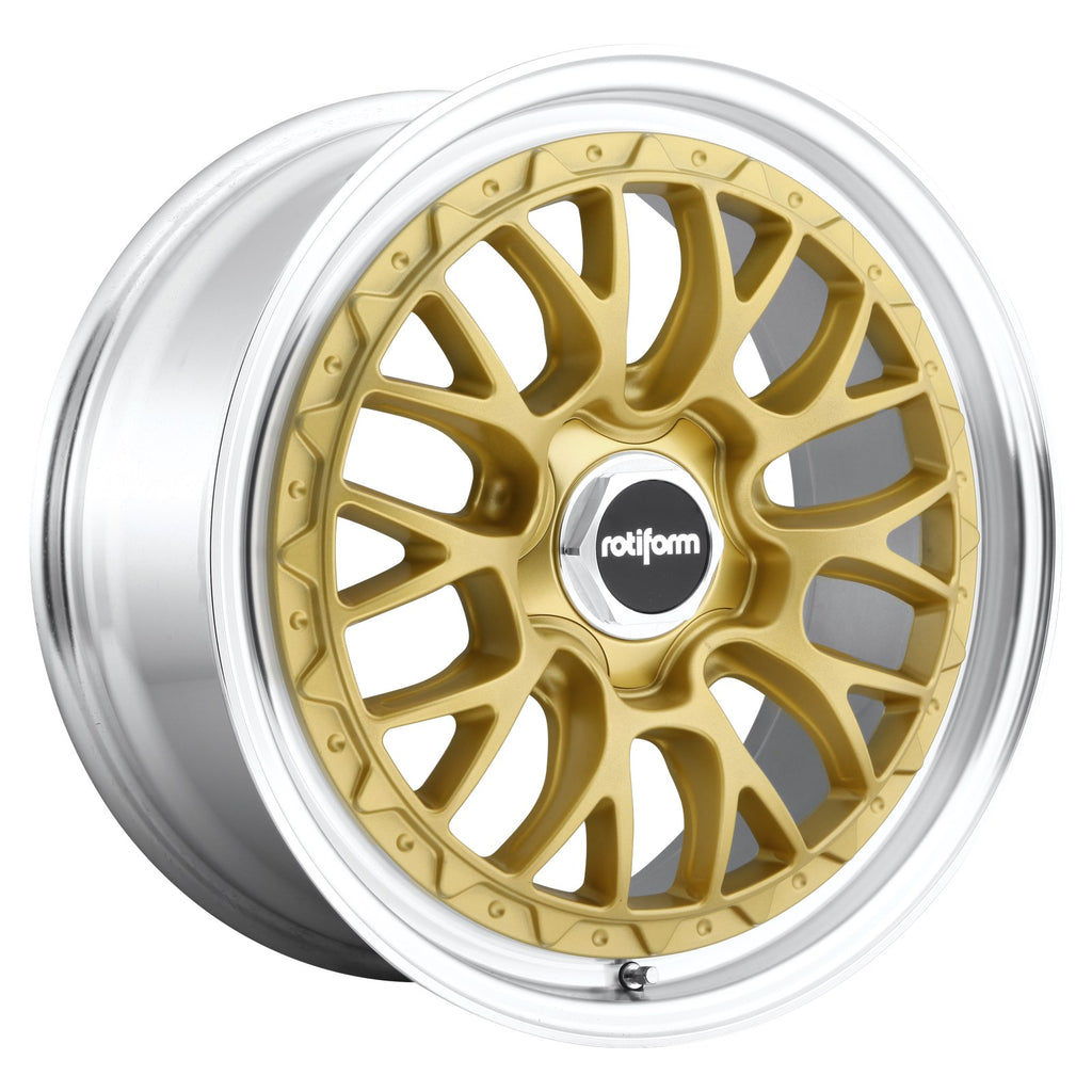 Rotiform LSR CAP PLATE-SATIN GOLD
