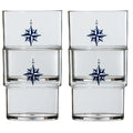 Marine Business Stackable Glass Set - NORTHWIND - Set of 12