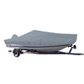 Carver Sun-DURA&reg; Styled-to-Fit Boat Cover f/18.5' V-Hull Center Console Fishing Boat - Grey