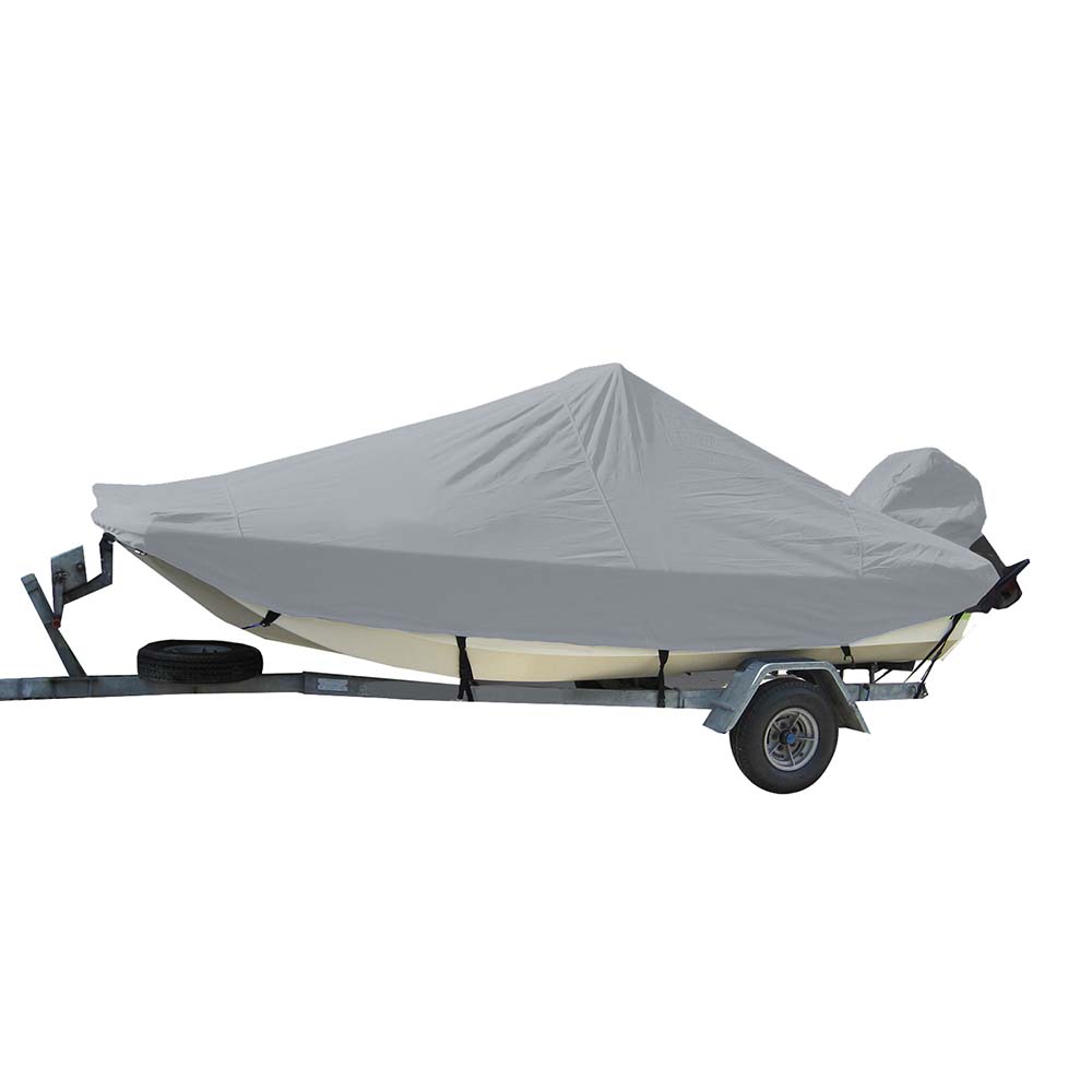 Carver Sun-DURA&reg; Styled-to-Fit Boat Cover f/20.5' Bay Style Center Console Fishing Boats - Grey