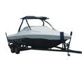 Carver Sun-DURA&reg; Specialty Boat Cover f/23.5' Tournament Ski Boats w/Tower - Grey