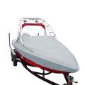 Carver Sun-DURA&reg; Specialty Boat Cover f/21.5' Sterndrive V-Hull Runabouts w/Tower - Grey