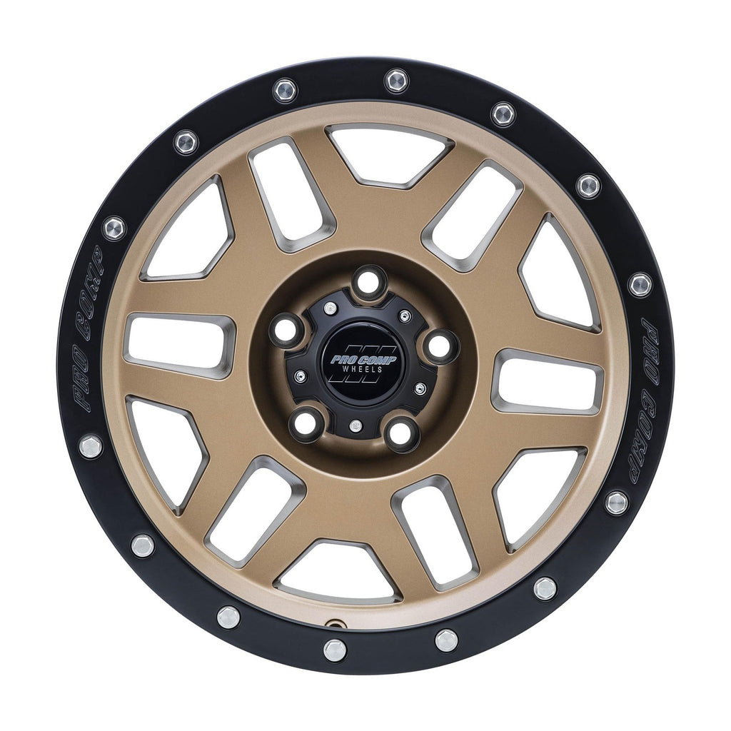 Pro Comp Alloys PHASER 17X9 6X5.5 108 -6 M-BRNZ-BLK
