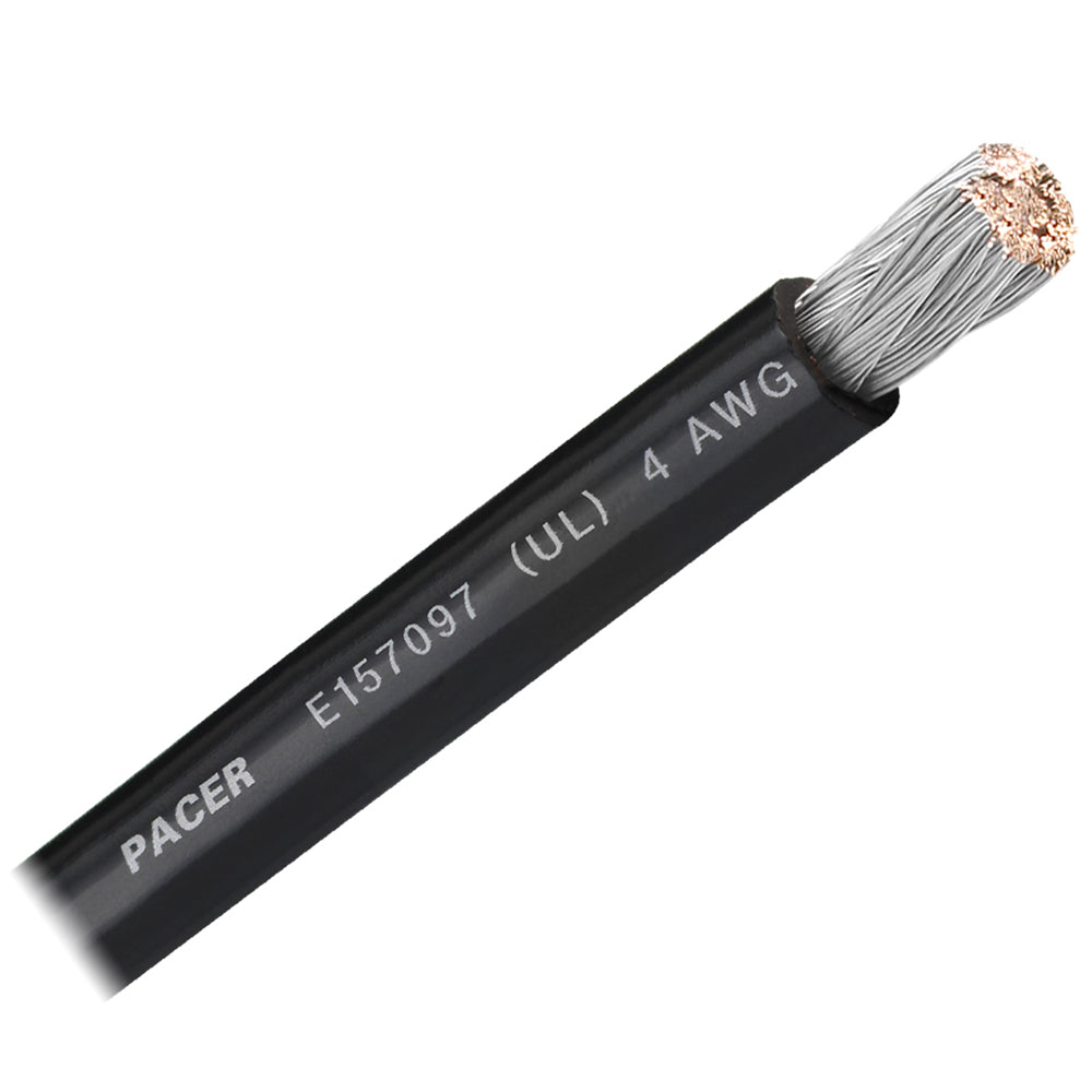 Pacer 4 AWG Battery Cable - Sold By the Foot