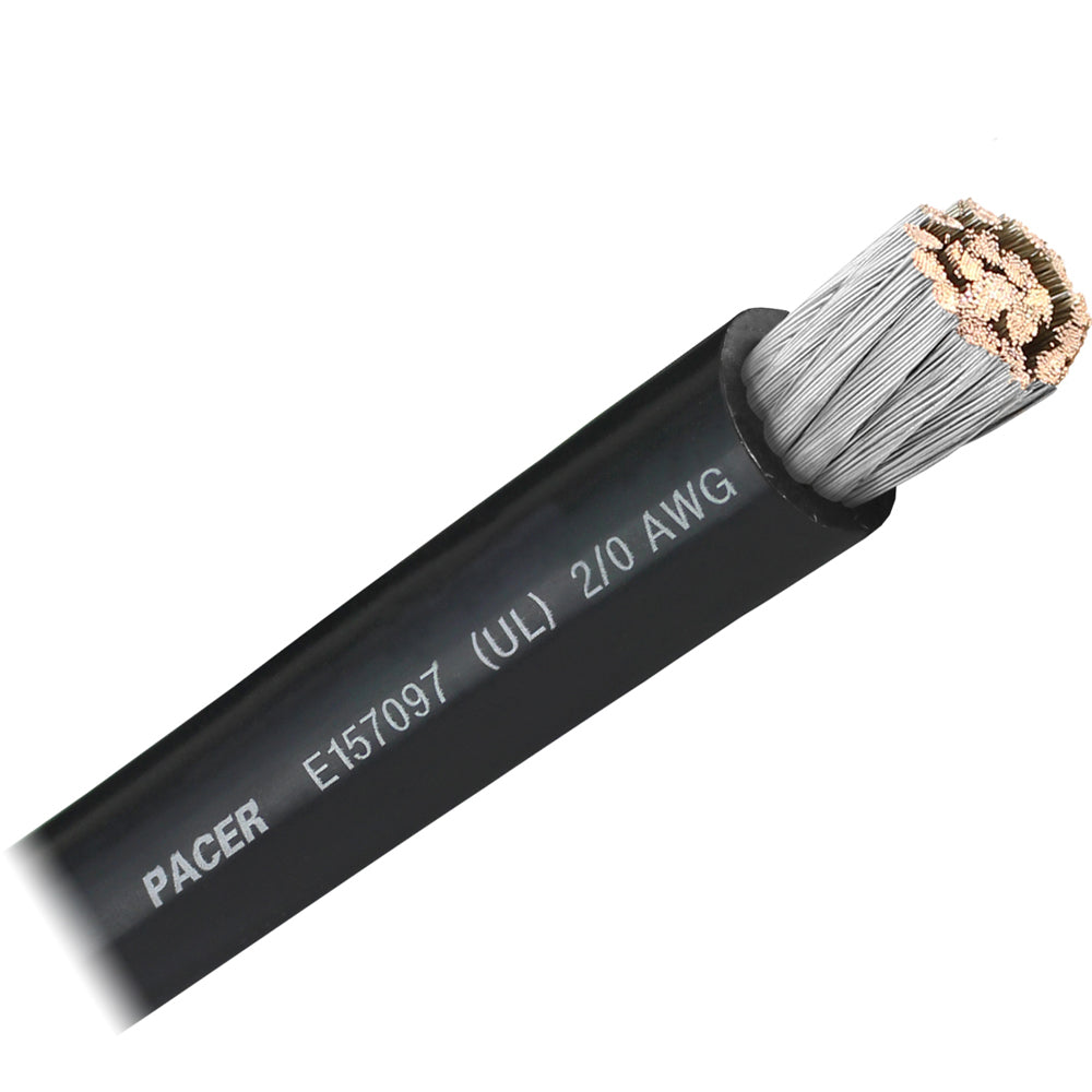 Pacer 2/0 AWG Battery Cable - Sold By the Foot