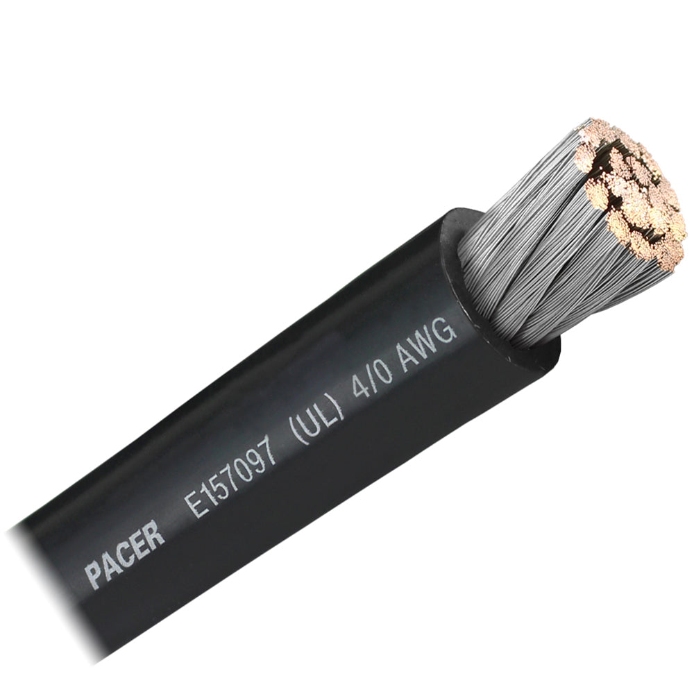 Pacer 4/0 AWG Battery Cable - Sold By the Foot