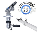 Tigress Xd Crank Top Mount System - 18' - Outriggers Pro Series Double Rigging Kit