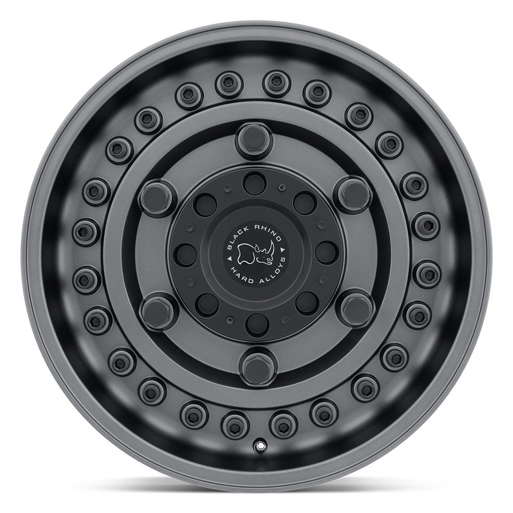 Black Rhino Hard Alloys BR ARMORY 20X9.5 8X6.5 122 GUNBLK -18