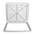 Beckson 18x21 Rectangular Hatch - White - ASA Material Acrylonitrile Styrene Acrylate