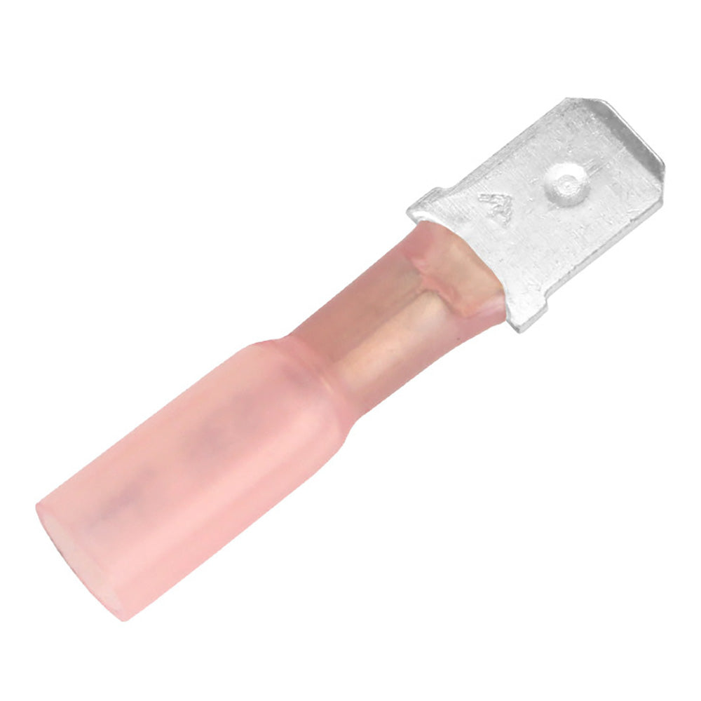 Pacer AWG Heat Shrink Male Disconnect - 100 Pack