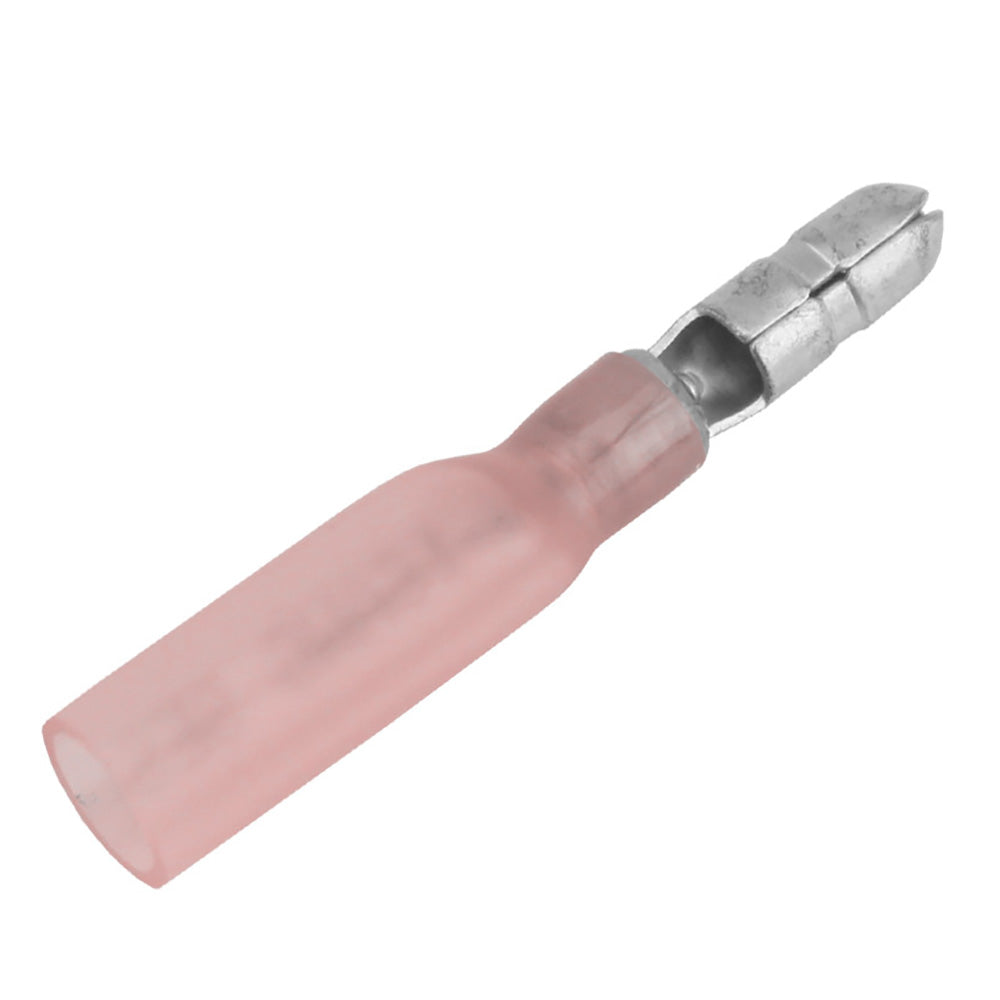 Pacer AWG Heat Shrink Male Bullet Terminal - 25 Pack