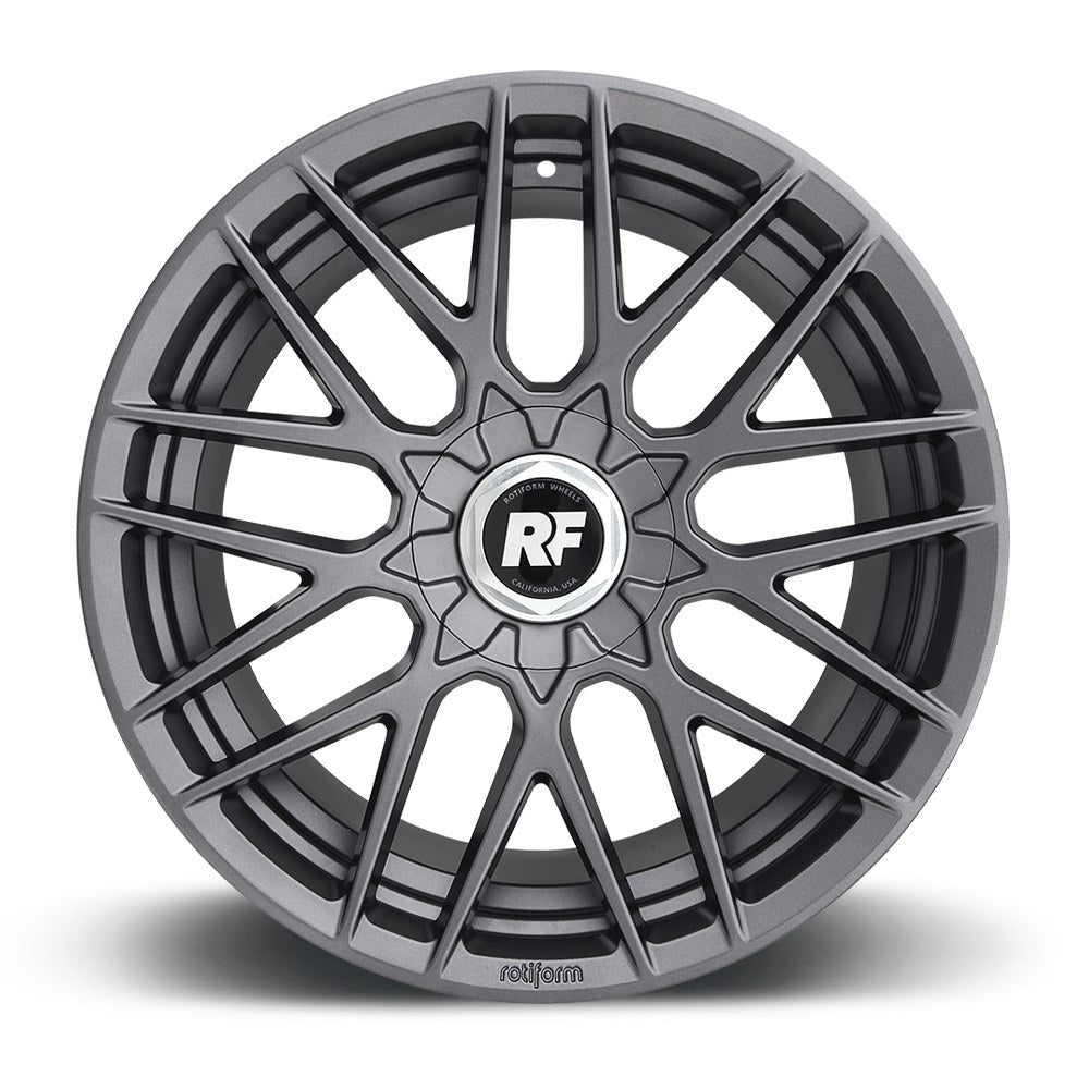Rotiform Rse Plate Rear-Matte Anthracite