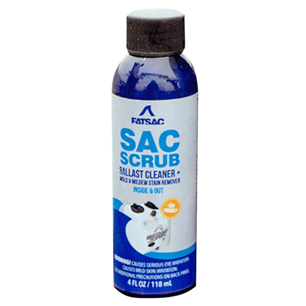 FATSAC Mold &amp; Mildew Prevention Sac Scrub - 4oz Single-Use Bottle