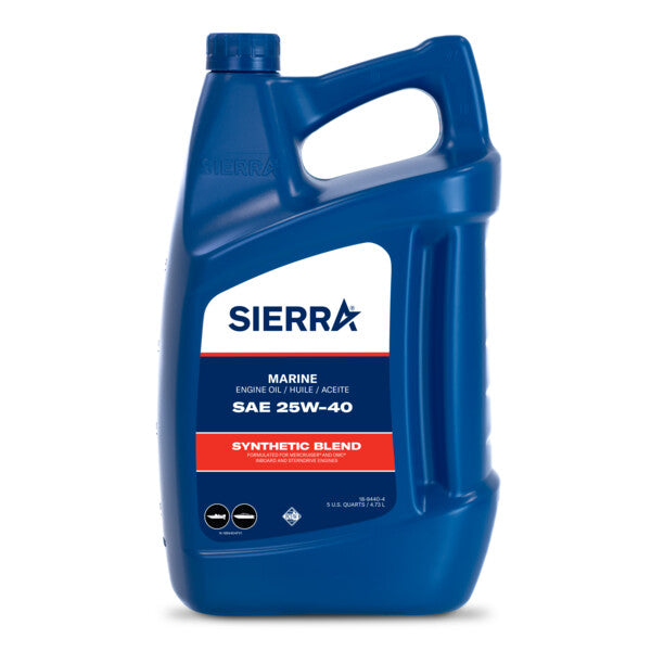 Synthetic Blend Mercruiser Sterndrive Engine Oil - 5 Qt