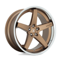 Asanti Black ABL31 22X9 5X4.5 S-BRZ CHR LP 32MM