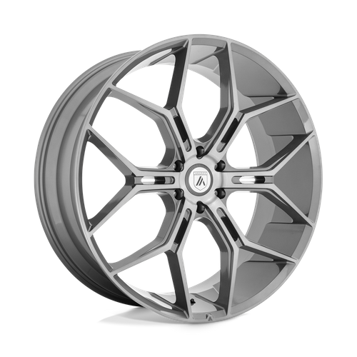 Asanti Black ABL38 22X9.5 6X120 TITAN BRUSH 20MM
