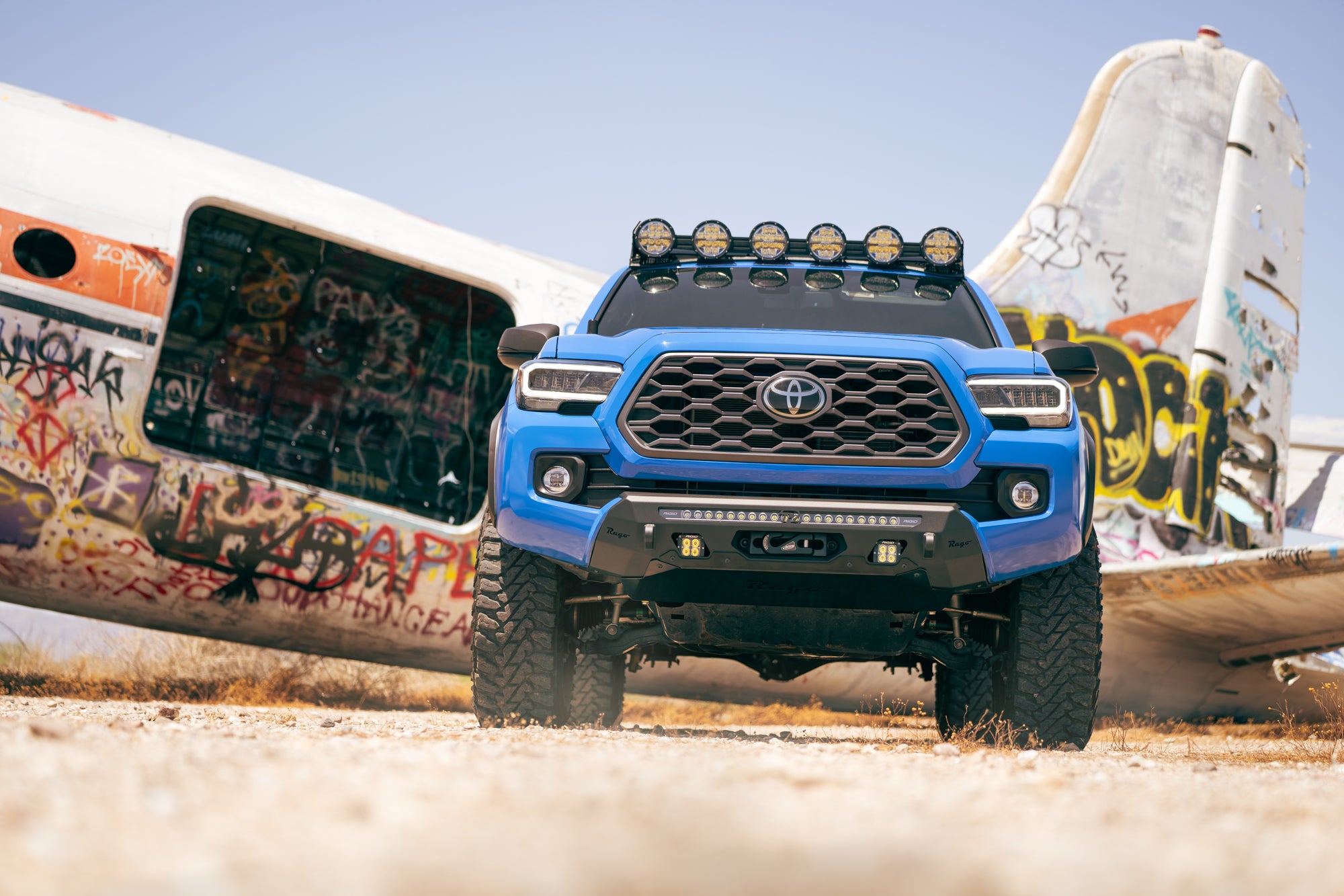 2016-2023 Toyota Tacoma Skid Plate for Center Mount Front Bumper