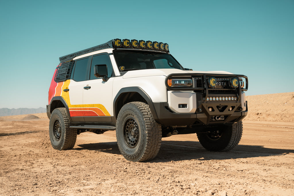 2024 Toyota Land Cruiser KC Light Mount for Rago Roof Rack