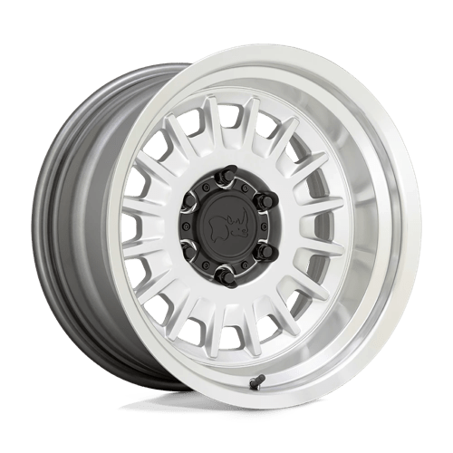 Black Rhino Hard Alloys BR ALISO 17X8 6X4.5 G-SLV MIR-LP 00MM