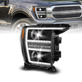 LED Hl F150 Pass Side Blk 21-23