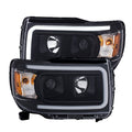 Projector Headlights W/ Plank Style
