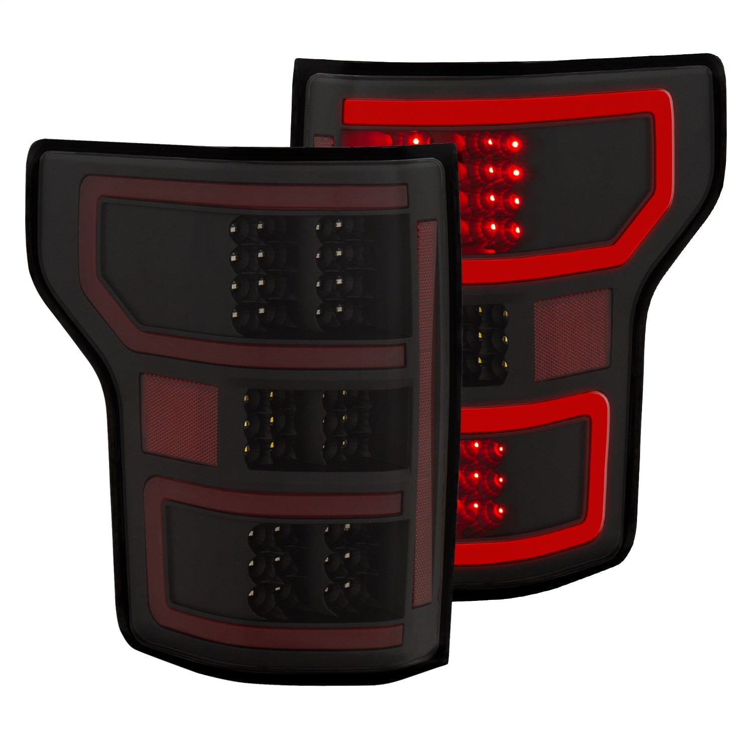 LED Taillights Black