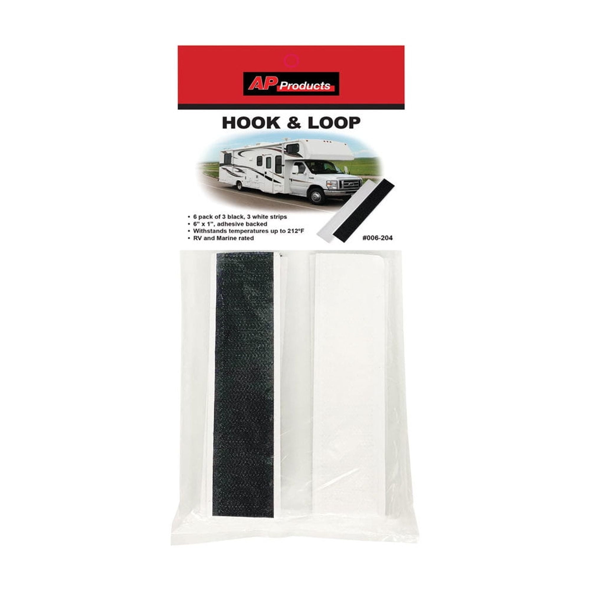 6' Hook and Loop Sticky Back -