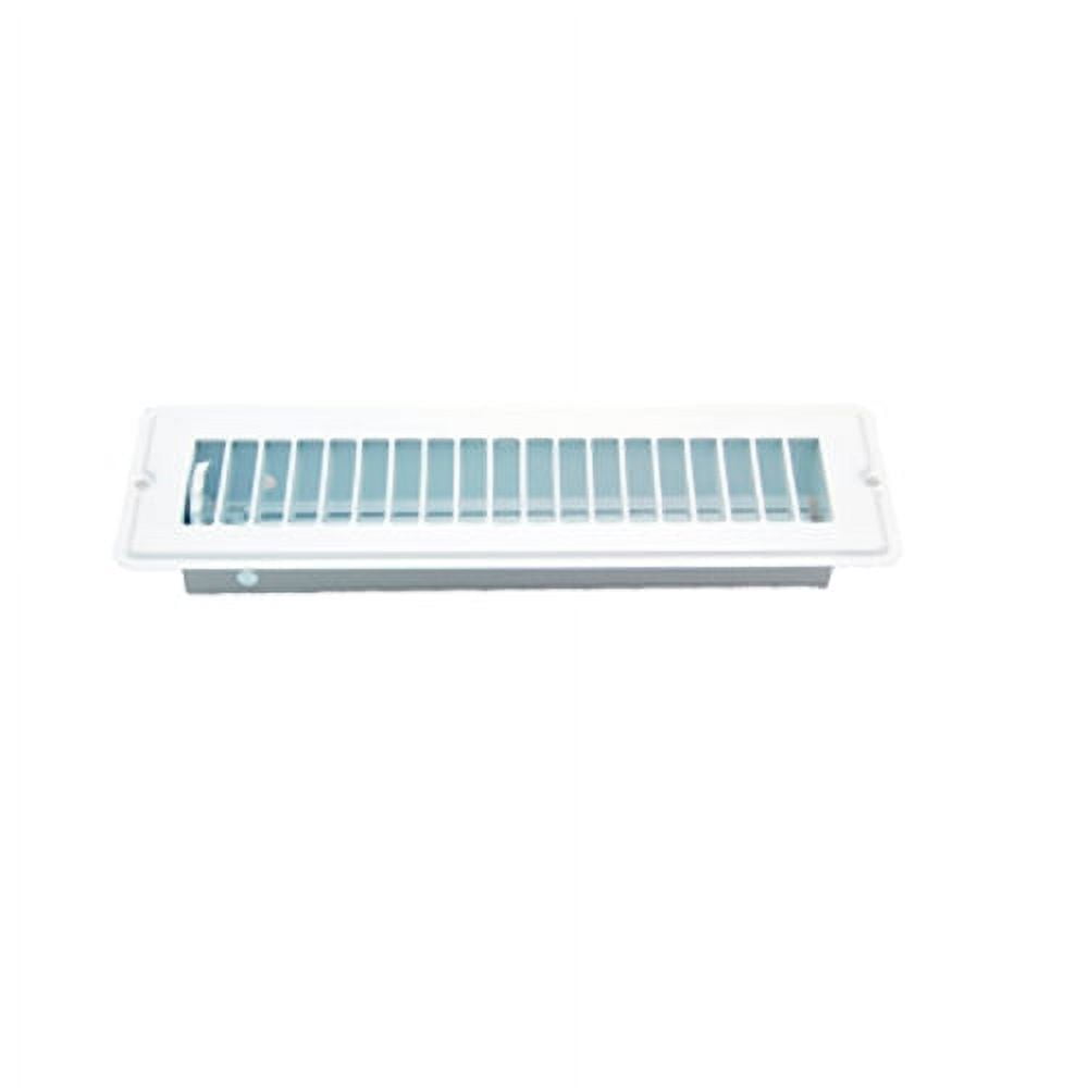 2-1/4 X 10 White Floor Rg