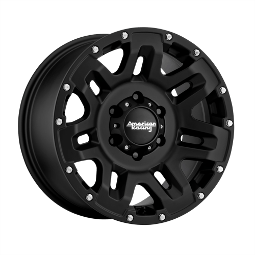 American Racing AR200 YUKON 18X8.5 6X5.5 CI-BLK 15MM