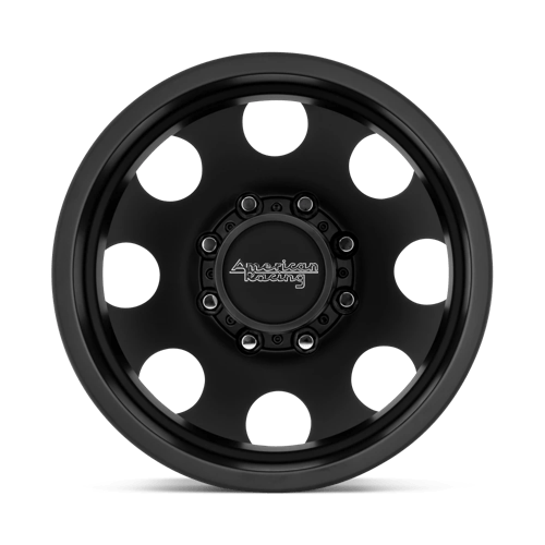 American Racing BAJA DRW 16X6 8X6.5 -134 S-BLK (R)
